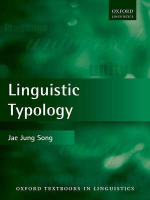 cover image of Linguistic Typology